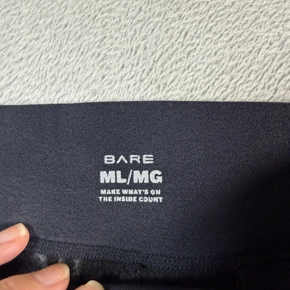 BARE Exowear Pants Men ML/MG Black Stirrup Scuba Diving Thermal Undergarment